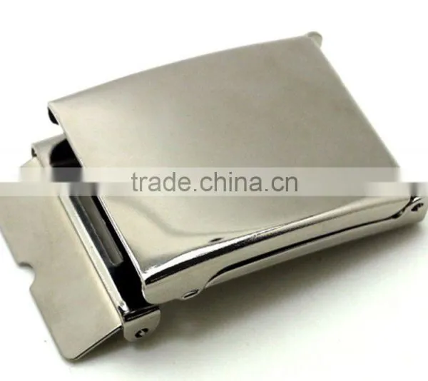 Hot Sale High Quality Belt Buckle, 1-1/2" Flip Top Garment Cloth Metal Stamping Steel Military Buckle Nickel Plate, Witth Tip photo-4
