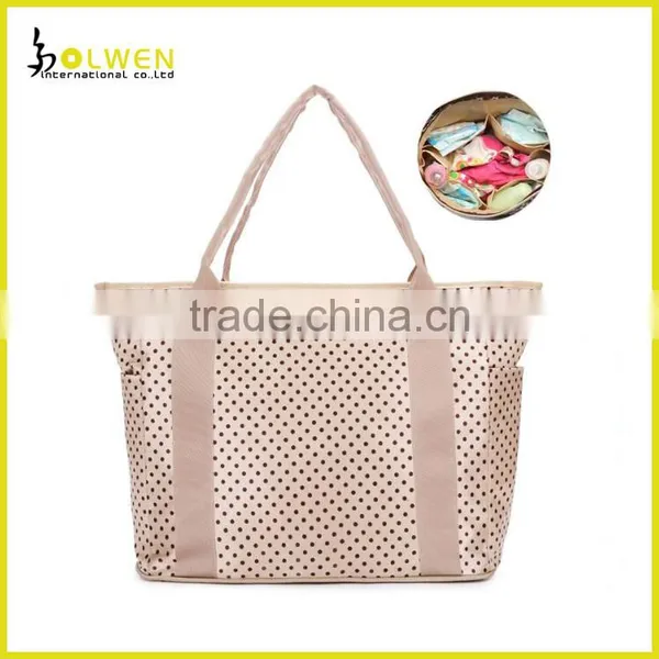 Larger Capacity Diaper Tote Bag Changing Pad Nappy Bag photo-2