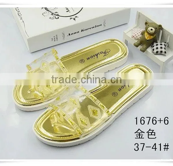 2016 New Design Crystal Fashion Slipper for Women photo-3