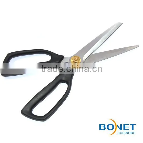 SKI0009 FDA Certificated 9-1/4'' Copper Rivet Kitchen Rubber Soft Tpr Handle Scissors photo-3