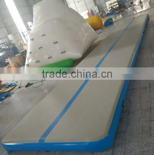 2017 Guangzhou Factory Supply DWF Gymnastics Mat Inflatable Air Track For Sport Training Inflatable Air Track for Sale photo-5