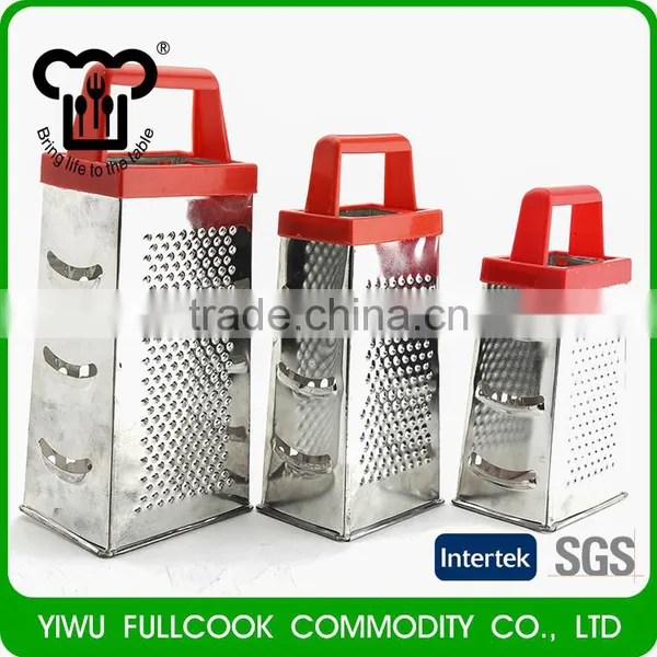 Hot Selling 4 Sides Stainless Steel Vegetable Fruit Grater Kitchen Tool photo-3
