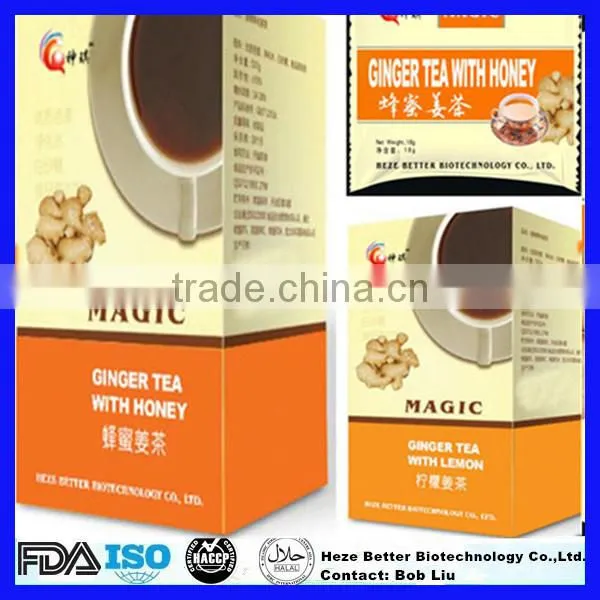 Hot Sale Instant Honeyed Ginger Drink, 100% Natural Herbal Slimming Ginger Tea, Caffeine Free Ginger Drink photo-2