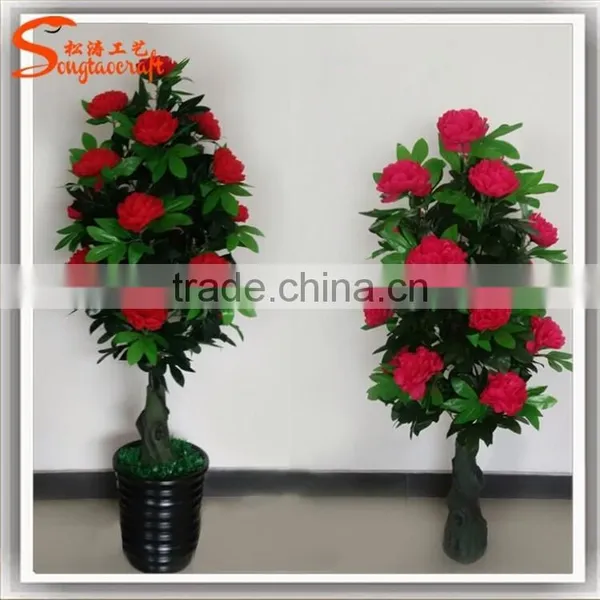 Chinese Factory Direct All Kinds of Wedding Flower Bonsai Tree Artificial Flower Plants photo-2