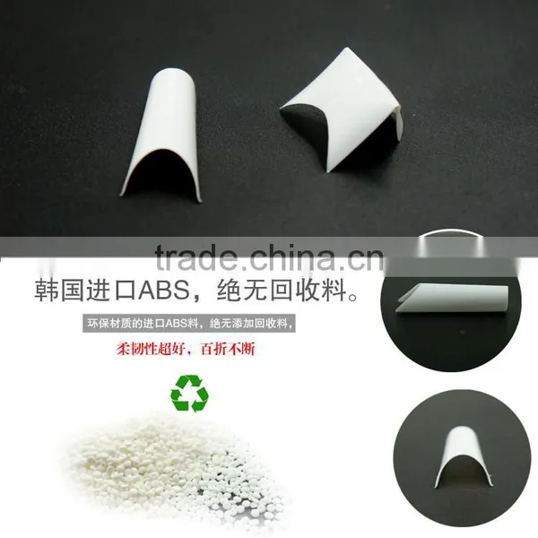 NEWAIR Professional Salon ABS High Curvature Artificial False Nail Tips photo-5