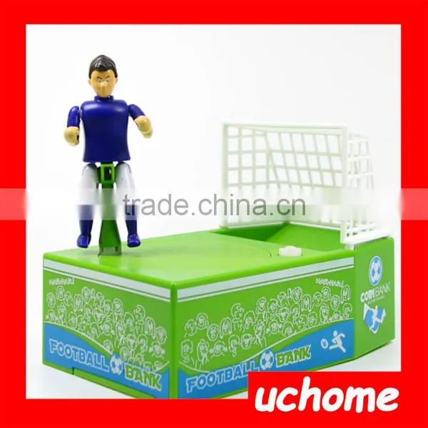 UCHOME New Product Football Plastic Piggy Bank Money Boxes With Coin photo-3