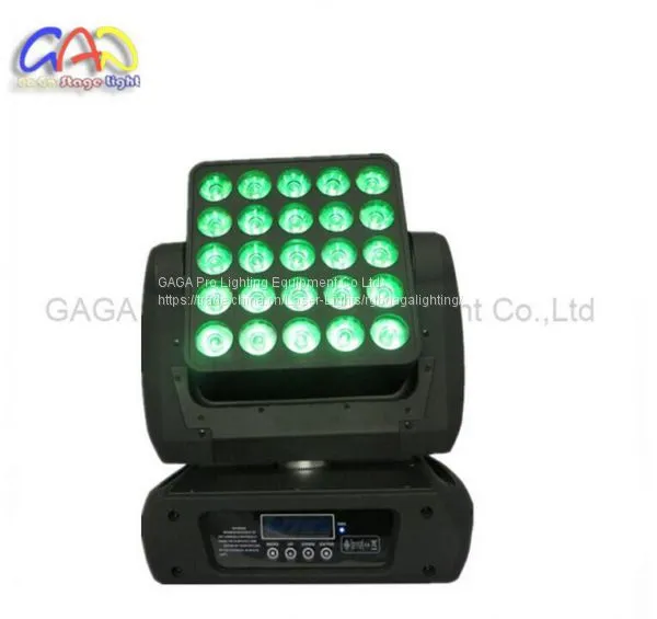 25X10W 4in1 CREE Matrix LED Moving Head Light photo-3