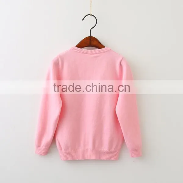 100% Cotton Girls Clothing Knitted Cardigan for Girls Sweater Cardigans Wholesale photo-3