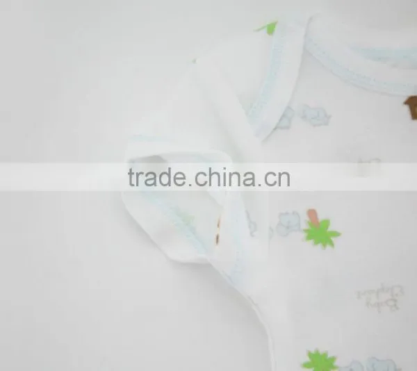 OEM Sevice Baby Clothes Short Sleeve Cotton Baby Romper For Summer Jumpsuit photo-3