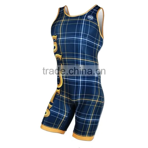 Made in China Custom Wrestling Singlets photo-2