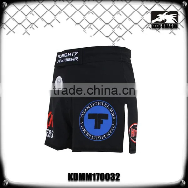 Short Cut Mma Training Shorts With Custom Logo and Design photo-4