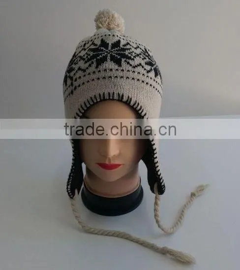 Custom 100% Acrylic Knitted Beanie/winter Knitted Beanie Hat photo-4