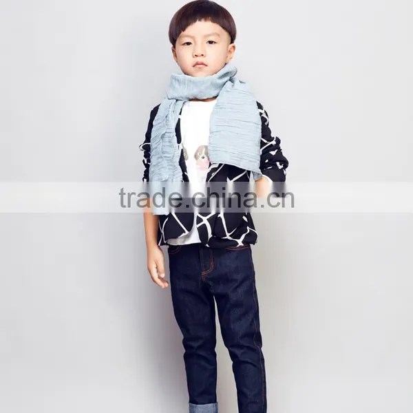 STOCK Available! COOL KID ZONE 2016 Autum Black and White Plaid Suit Boy Jacket Baby Boy Suit Boy Child Trench Coat photo-4