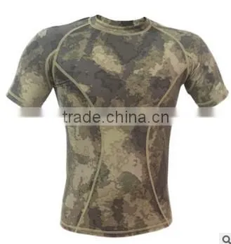 Sport Tights Fitness Slim Fit T-Shirts Fast Drying Clothing Gym Short-Sleeve T-Shirt Dry Fit Shirts photo-2