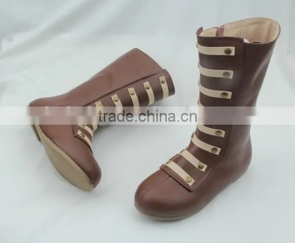Wholesale Skidproof Genuine Leather Boots for Kids photo-2