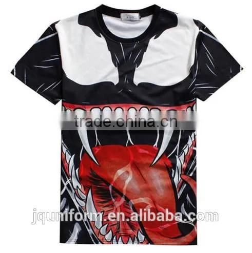 Wholesale Custom All Over Digital Dye Sublimation T-shirt Printing photo-3
