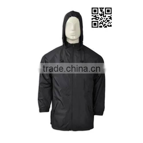 Customized Unisex Polyester Blank Windbreaker Jacket photo-6