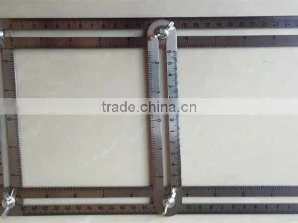 New Multi Angle Stainless Steel Ruler Measures All Angles Angle-izer Template Tools photo-3