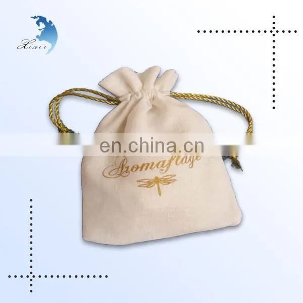 Exquisite Customized Printing Personale Logo Velvet Pouch Bags for Jewelry photo-6