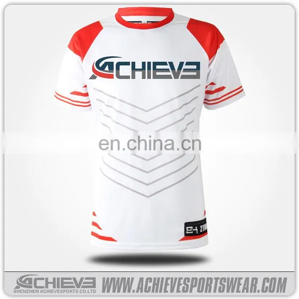 2017 New Design Striped Apparel Rugby Shirt / Rugby League Jerseys photo-4