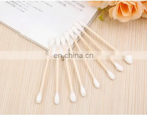 Low Price Double Side Disposible Medical Cotton Stick for Wholesale photo-6