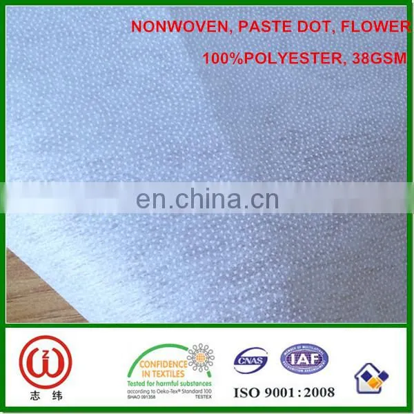 Good quality good price Thermal bond non woven fusible interlining