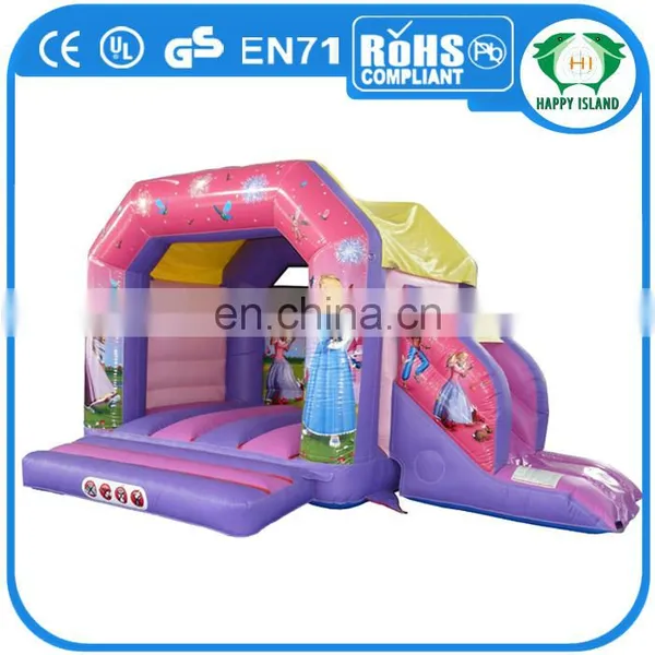 HI Used Inflatble Princess Bouncer Castle, Inflatable Kingdom Bounce, Moon Bounce on Sales photo-3
