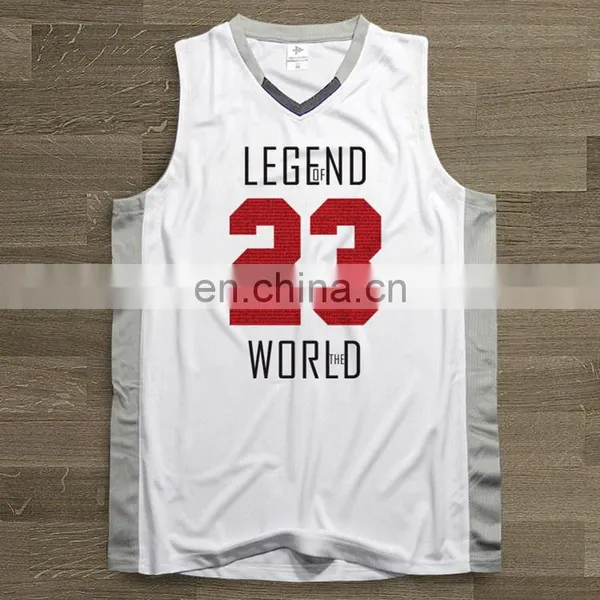 Team Usa New Design Reversible Basketball Suit Uniform Jersey photo-3