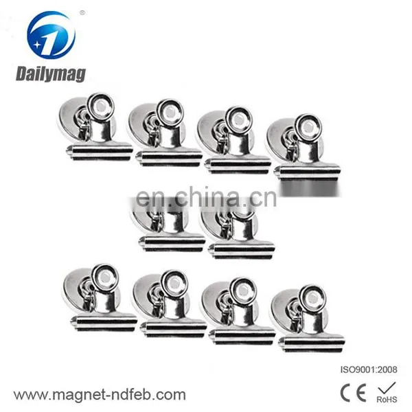 Magnet Fidge Clips Holder, Document Note Paper Clamps - 38mm - Perfect for Kitchen/ House/ Office Use photo-2