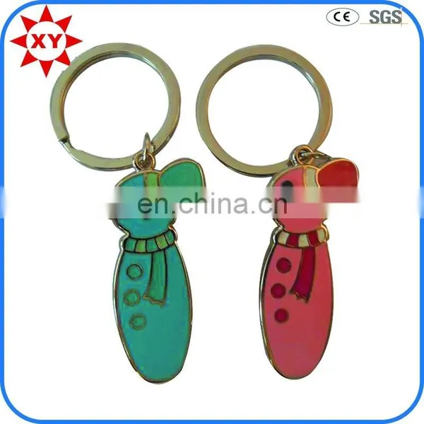 Custom Colorful Soft Enamel Dolphin Bag Hanger With Circle photo-3