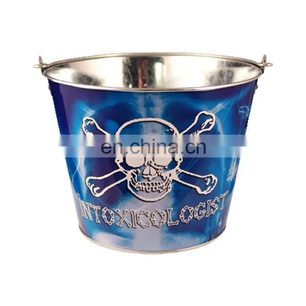 Custom Aluminium Metal Chmpagne Ice Bucket With Stand for Parties photo-5