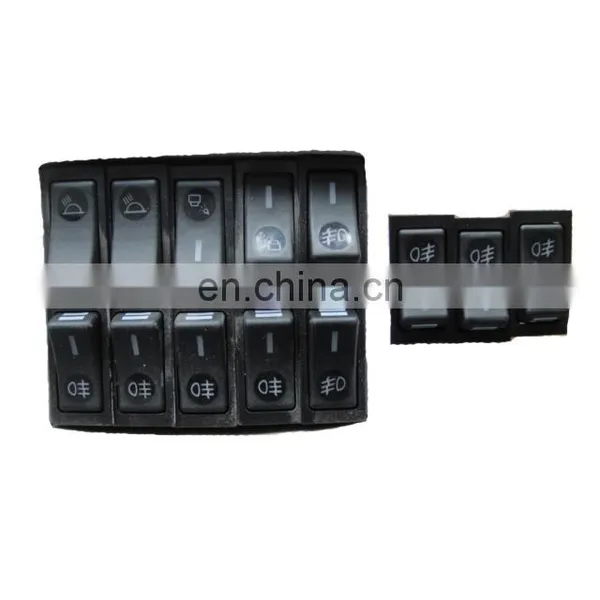 2017 Kexilong High Quality Reasonable Price Bus Accessories Dashboard Rocker Switch Button for Yutong Bus photo-2