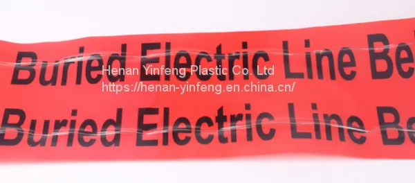 Customized Tracer Single or Double Wire Stainless Steel Detectable Underground Warning Barrier Safety Tape photo-3