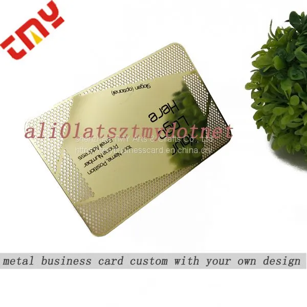 Custom Printing Machines Business Card,Cheap Metal Gold Plated Gold Edge Business Cards photo-3