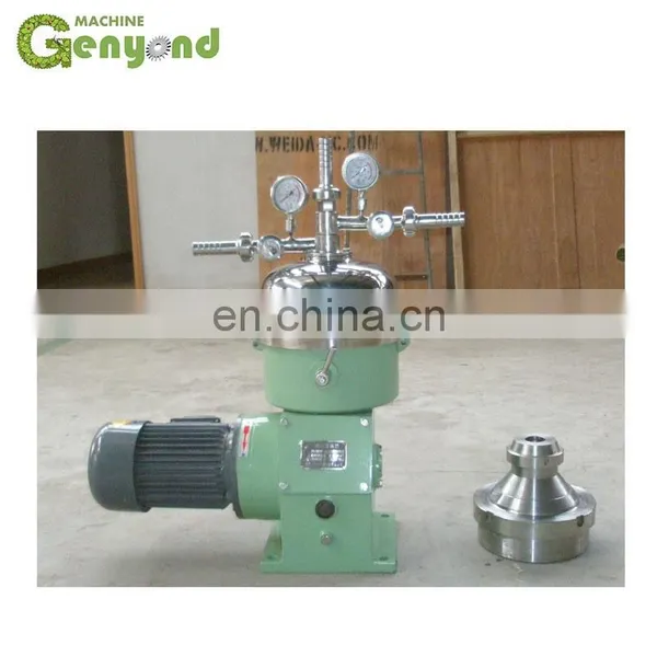 Shanghai Factory Small Industrial Milk Cream Fat Separating Equipment Skimmed Milk Disc Stack Centrifuge Separator Machine photo-3