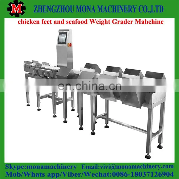 Customized Size Shrimp Grading Machine Seafood Weight Sorting Machine photo-4