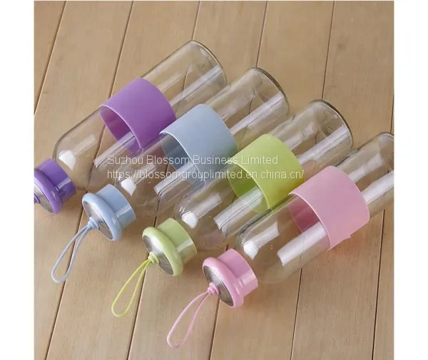 Wholesale 500ML Portable Glass Water Bottle photo-3