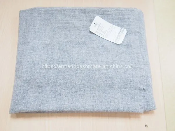 Light Washed Woven Cashmere Scarves (S21CP0578) photo-2