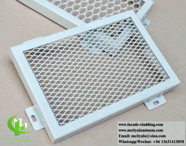Perforated Wall Panel Aluminum Facade Metal Panels for External Wall Decoration photo-4