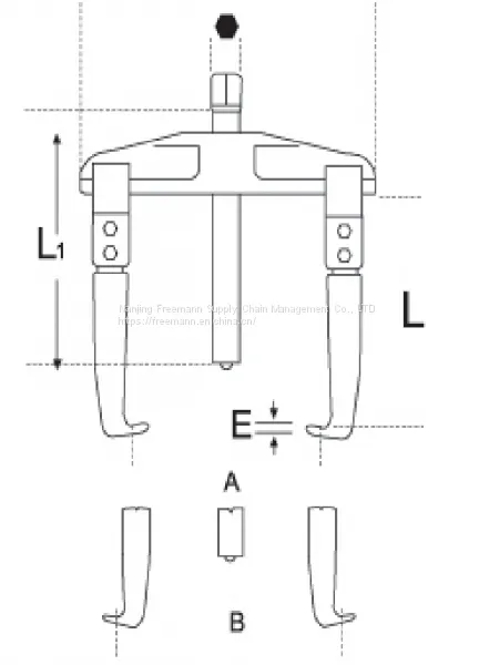 2-ARM GEAR PULLER photo-2