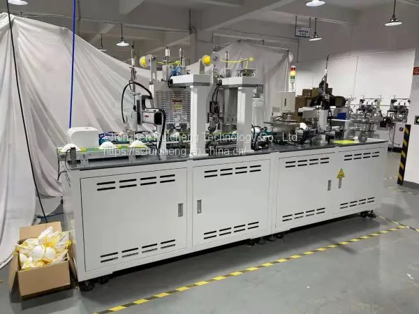 High Efficiency Fully Automatic N95 Cup Mask Machine Production Line Cup Mask Making Machine photo-4