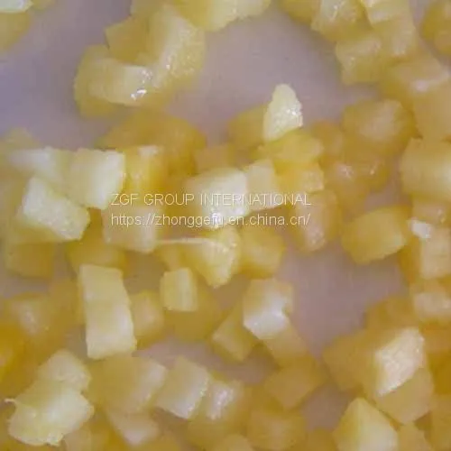 Frozen Pineapple Diced 10mm IQF