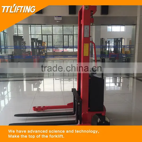Semi Electric Pallet Stacker photo-6