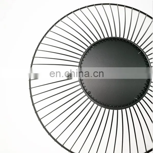 Vegetable Round Simple Metal Stylish Fruit Basket For Dining Table Home Decoration photo-4