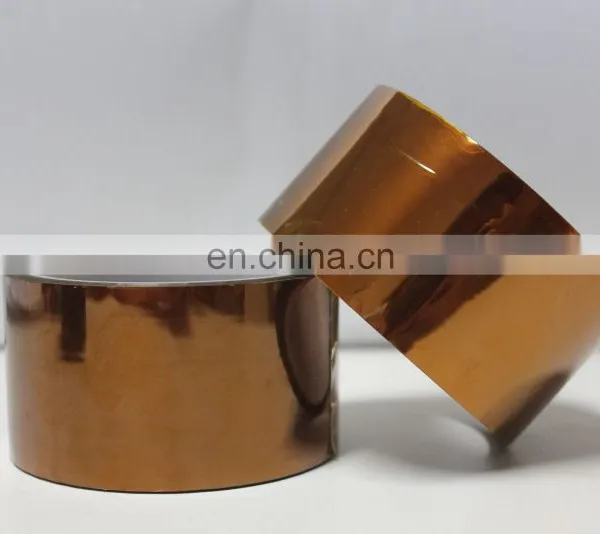 Liying Packaging High Temperature Silicone Adhesive Golden Finger Polyimide Tape photo-4