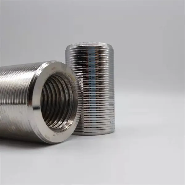 Φ32 75*47 Metal Building Materials Rebar Couplers/ Mechanical Thread Rebar Sleeve photo-2