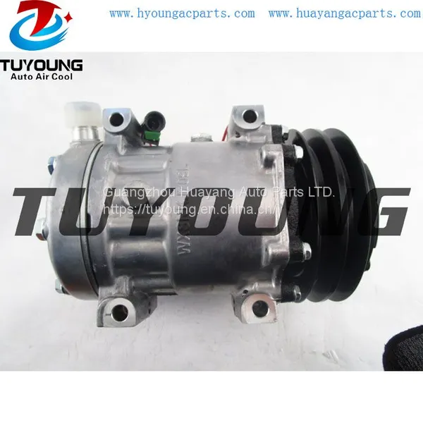 China Factory Wholesale SD7H15 Auto AC Compressor for Freightliner FS65 1996-2006 GMC ACL 1994-1990 ABPN83304372 photo-2