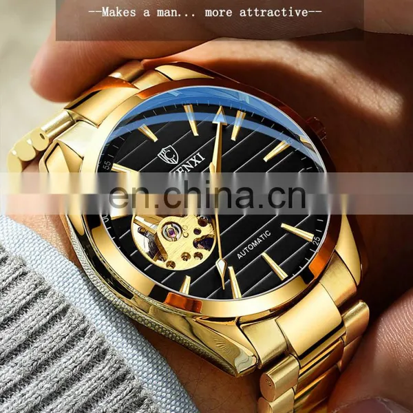 CHENXI 8806 Men Mechanical Automatic Watch Stainless Steel Sport Waterproof Mechanical Watches photo-3