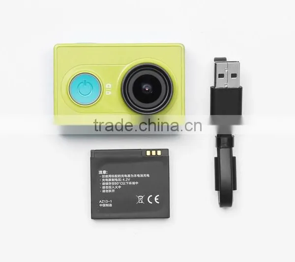 Ambarella A7LS Processor 16MP CMOS 155 Degree Wide Angle XIAOMI Yi WiFi Action Camera 60FPS@1080P 120FPS@720P With Time Lapse photo-6