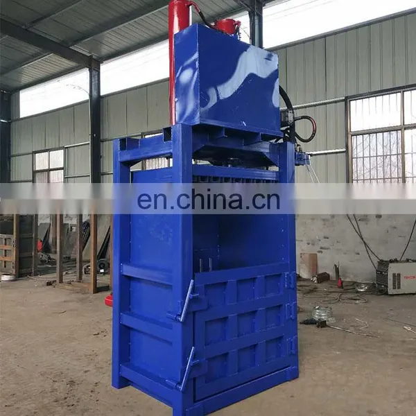 60T Double Cylinder Vertical Type Compressed PET Paper Carton Hydraulic Baler Machine photo-3